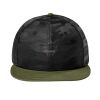 Camo Flat Bill Snapback Cap Thumbnail