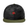 Camo Flat Bill Snapback Cap Thumbnail