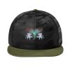 Camo Flat Bill Snapback Cap Thumbnail
