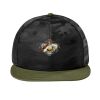 Camo Flat Bill Snapback Cap Thumbnail