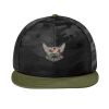 Camo Flat Bill Snapback Cap Thumbnail