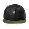 Camo Flat Bill Snapback Cap Thumbnail