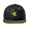 Camo Flat Bill Snapback Cap Thumbnail