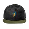 Camo Flat Bill Snapback Cap Thumbnail