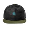 Camo Flat Bill Snapback Cap Thumbnail