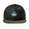 Camo Flat Bill Snapback Cap Thumbnail