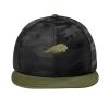 Camo Flat Bill Snapback Cap Thumbnail