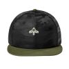 Camo Flat Bill Snapback Cap Thumbnail