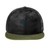 Camo Flat Bill Snapback Cap Thumbnail