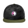 Camo Flat Bill Snapback Cap Thumbnail