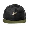 Camo Flat Bill Snapback Cap Thumbnail