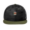 Camo Flat Bill Snapback Cap Thumbnail
