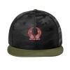Camo Flat Bill Snapback Cap Thumbnail