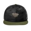Camo Flat Bill Snapback Cap Thumbnail