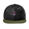 Camo Flat Bill Snapback Cap Thumbnail