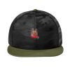 Camo Flat Bill Snapback Cap Thumbnail