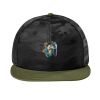 Camo Flat Bill Snapback Cap Thumbnail
