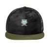 Camo Flat Bill Snapback Cap Thumbnail