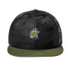 Camo Flat Bill Snapback Cap Thumbnail