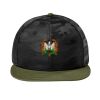 Camo Flat Bill Snapback Cap Thumbnail