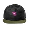 Camo Flat Bill Snapback Cap Thumbnail