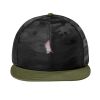 Camo Flat Bill Snapback Cap Thumbnail