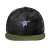 Camo Flat Bill Snapback Cap Thumbnail