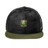 Camo Flat Bill Snapback Cap Thumbnail