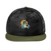 Camo Flat Bill Snapback Cap Thumbnail