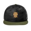 Camo Flat Bill Snapback Cap Thumbnail