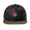 Camo Flat Bill Snapback Cap Thumbnail