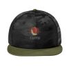 Camo Flat Bill Snapback Cap Thumbnail