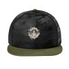 Camo Flat Bill Snapback Cap Thumbnail