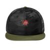Camo Flat Bill Snapback Cap Thumbnail