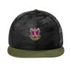Camo Flat Bill Snapback Cap Thumbnail