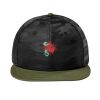 Camo Flat Bill Snapback Cap Thumbnail