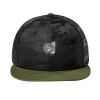 Camo Flat Bill Snapback Cap Thumbnail