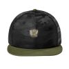 Camo Flat Bill Snapback Cap Thumbnail