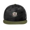 Camo Flat Bill Snapback Cap Thumbnail