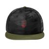 Camo Flat Bill Snapback Cap Thumbnail