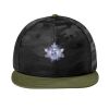 Camo Flat Bill Snapback Cap Thumbnail
