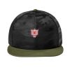 Camo Flat Bill Snapback Cap Thumbnail