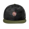 Camo Flat Bill Snapback Cap Thumbnail