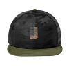Camo Flat Bill Snapback Cap Thumbnail