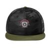 Camo Flat Bill Snapback Cap Thumbnail