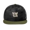 Camo Flat Bill Snapback Cap Thumbnail