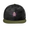 Camo Flat Bill Snapback Cap Thumbnail