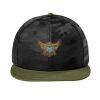 Camo Flat Bill Snapback Cap Thumbnail